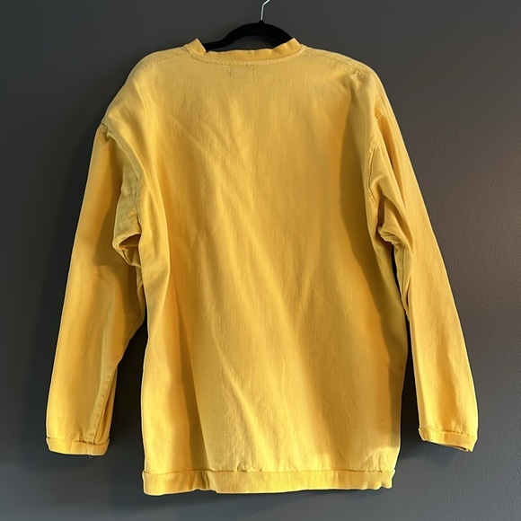 Vintage yellow quarter zip. Glory days vintage. - Picture 2 of 2